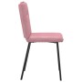 Esstischstühle, 6 Stück, rosa Samt von , Essstühle - Ref: Foro24-3315583, Preis: 250,34 €, Rabatt: %