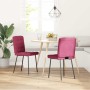Dining chairs 2 units velvet burgundy by , dining chairs - Ref: Foro24-4101085, Price: 90,67 €, Discount: %