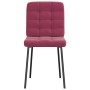 Esszimmerstühle, 2 Stück, Samt, Weinrot von , Essstühle - Ref: Foro24-4101085, Preis: 90,67 €, Rabatt: %