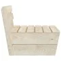 Central sectional pallet sofa made of impregnated fir wood by vidaXL, Modular outdoor sofas - Ref: Foro24-315633, Price: 59,4...