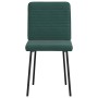 Esszimmerstühle, 2 Stück, dunkelgrüner Samt von , Essstühle - Ref: Foro24-4101135, Preis: 88,91 €, Rabatt: %