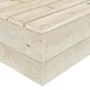 Central sectional pallet sofa made of impregnated fir wood by vidaXL, Modular outdoor sofas - Ref: Foro24-315633, Price: 59,4...