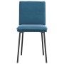 Esstischstühle, 6 Stück, blauer Samt von , Essstühle - Ref: Foro24-3315624, Preis: 264,23 €, Rabatt: %