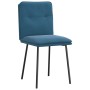 Esszimmerstühle, 4 Stück, blauer Samt von , Essstühle - Ref: Foro24-3315419, Preis: 171,97 €, Rabatt: %