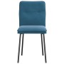 Esszimmerstühle, 4 Stück, blauer Samt von , Essstühle - Ref: Foro24-3315419, Preis: 171,97 €, Rabatt: %