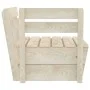 Sectional corner sofa made of impregnated fir wood pallets by vidaXL, Modular outdoor sofas - Ref: Foro24-315634, Price: 59,1...