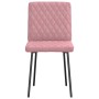 Esszimmerstühle, 4 Stück, rosa Samt von , Essstühle - Ref: Foro24-3315207, Preis: 167,11 €, Rabatt: %