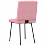 Esszimmerstühle, 4 Stück, rosa Samt von , Essstühle - Ref: Foro24-3315207, Preis: 167,11 €, Rabatt: %