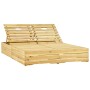 Doppelliege aus grün imprägniertem Kiefernholz von vidaXL, Liegen - Ref: Foro24-315404, Preis: 252,64 €, Rabatt: %