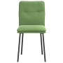 Esszimmerstühle, 4 Stück, hellgrünes Samtgewebe. von , Essstühle - Ref: Foro24-3315412, Preis: 171,97 €, Rabatt: %