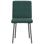 Esstischstühle, 4 Stück, dunkelgrüner Samt von , Essstühle - Ref: Foro24-3315205, Preis: 167,11 €, Rabatt: %
