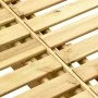 Doppelliege aus grün imprägniertem Kiefernholz von vidaXL, Liegen - Ref: Foro24-315404, Preis: 252,64 €, Rabatt: %