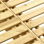 Doppelliege aus grün imprägniertem Kiefernholz von vidaXL, Liegen - Ref: Foro24-315404, Preis: 252,64 €, Rabatt: %
