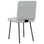Drehbare Esszimmerstühle, 6 Stück, hellgraues Samtgewebe. von , Essstühle - Ref: Foro24-3315503, Preis: 253,16 €, Rabatt: %