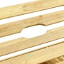 Doppelliege aus grün imprägniertem Kiefernholz von vidaXL, Liegen - Ref: Foro24-315404, Preis: 252,64 €, Rabatt: %