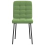 Sillas de comedor 4 unidades terciopelo verde claro de , Sillas de comedor - Ref: Foro24-3315183, Precio: 171,09 €, Descuento: %