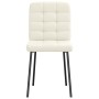 Esszimmerstühle, 6 Stück aus cremefarbenem Samt. von , Essstühle - Ref: Foro24-3315459, Preis: 257,34 €, Rabatt: %