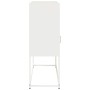 Aparador de acero laminado en frío blanco 100,5x39x107 cm de , Aparadores - Ref: Foro24-853421, Precio: 93,50 €, Descuento: %