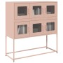 Cold-rolled steel sideboard in pink 100.5x39x107 cm by , Sideboards - Ref: Foro24-853423, Price: 139,98 €, Discount: %