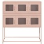 Kaltgewalzter Stahlschrank in Rosa 100,5x39x107 cm von , Sideboards - Ref: Foro24-853423, Preis: 108,75 €, Rabatt: %
