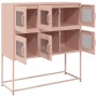 Cold-rolled steel sideboard in pink 100.5x39x107 cm by , Sideboards - Ref: Foro24-853423, Price: 139,98 €, Discount: %