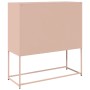 Cold-rolled steel sideboard in pink 100.5x39x107 cm by , Sideboards - Ref: Foro24-853423, Price: 139,98 €, Discount: %