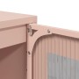 Cold-rolled steel sideboard in pink 100.5x39x107 cm by , Sideboards - Ref: Foro24-853423, Price: 139,98 €, Discount: %
