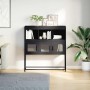 Kaltgewalzter schwarzer Stahlschrank 100,5x39x107 cm von , Sideboards - Ref: Foro24-853416, Preis: 89,12 €, Rabatt: %