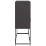 Cold-rolled black steel sideboard 100.5x39x107 cm by , Sideboards - Ref: Foro24-853416, Price: 89,12 €, Discount: %