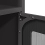Cold-rolled black steel sideboard 100.5x39x107 cm by , Sideboards - Ref: Foro24-853416, Price: 89,12 €, Discount: %