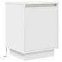 Nachttisch mit weißen LED-Lichtern 38x34x50 cm von , Nachttische - Ref: Foro24-861265, Preis: 45,77 €, Rabatt: %