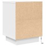 Nachttisch mit weißen LED-Lichtern 38x34x50 cm von , Nachttische - Ref: Foro24-861265, Preis: 45,77 €, Rabatt: %