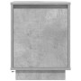Bedside table with LED lights concrete gray 38x34x50 cm by , Nightstands - Ref: Foro24-861271, Price: 46,04 €, Discount: %
