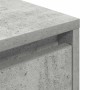 Bedside table with LED lights concrete gray 38x34x50 cm by , Nightstands - Ref: Foro24-861271, Price: 46,04 €, Discount: %