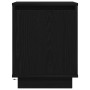 Black bedside table with LED lights 38x34x50 cm by , Nightstands - Ref: Foro24-861267, Price: 48,73 €, Discount: %