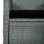 Set Gartenmöbel 3 Stück hellgrau synthetisches Rattan und Kissen von vidaXL, Gartensets - Ref: Foro24-3060181, Preis: 280,59 ...