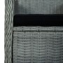 Set Gartenmöbel 3 Stück hellgrau synthetisches Rattan und Kissen von vidaXL, Gartensets - Ref: Foro24-3060181, Preis: 285,44 ...