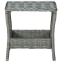 Set Gartenmöbel 3 Stück hellgrau synthetisches Rattan und Kissen von vidaXL, Gartensets - Ref: Foro24-3060181, Preis: 285,44 ...