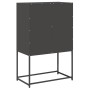 Aparador de acero negro 68x39x107 cm de , Aparadores - Ref: Foro24-853344, Precio: 74,96 €, Descuento: %
