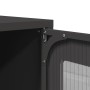 Aparador de acero negro 68x39x107 cm de , Aparadores - Ref: Foro24-853344, Precio: 74,96 €, Descuento: %