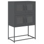 Anthracite grey steel sideboard 68x39x107 cm by , Sideboards - Ref: Foro24-853346, Price: 101,89 €, Discount: %