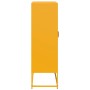 Aparador de acero amarillo mostaza 68x39x123 cm de , Aparadores - Ref: Foro24-853359, Precio: 145,42 €, Descuento: %