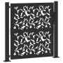 Gartentor, Design mit schwarzer Stahltür, 105x106 cm. von , Gartentore - Ref: Foro24-4100959, Preis: 171,14 €, Rabatt: %