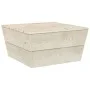 Gartentische 2 Stück imprägniertes Fichtenholz 60x60x30 cm von vidaXL, Modulare Sofas für den Außenbereich - Ref: Foro24-3156...