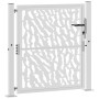 Garden gate design with worn steel slat 105x105 cm by , garden gates - Ref: Foro24-4100984, Price: 170,95 €, Discount: %