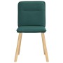 Esstischstühle, 6 Stück, dunkelgrüner Stoff von , Essstühle - Ref: Foro24-3315595, Preis: 302,95 €, Rabatt: %