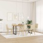 Esstischstühle, 6 Stück, Stoff in Cremefarbe. von , Essstühle - Ref: Foro24-3315632, Preis: 318,41 €, Rabatt: %