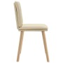 Esstischstühle, 6 Stück, Stoff in Cremefarbe. von , Essstühle - Ref: Foro24-3315632, Preis: 318,41 €, Rabatt: %