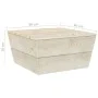 Gartentische 2 Stück imprägniertes Fichtenholz 60x60x30 cm von vidaXL, Modulare Sofas für den Außenbereich - Ref: Foro24-3156...