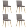 Esszimmerstühle, 4 Stück, Stoff in Taupe-Farbe. von , Essstühle - Ref: Foro24-3315361, Preis: 213,21 €, Rabatt: %